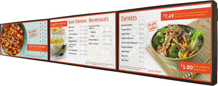 digital signage for restaurants and hotels in kenya chinese menu designs