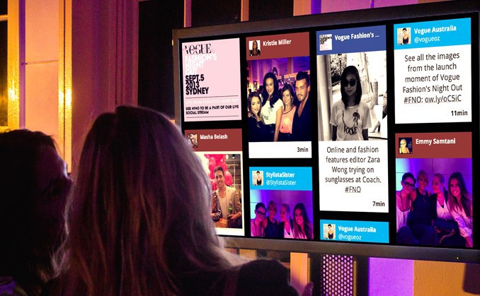 social media wall in kenya
